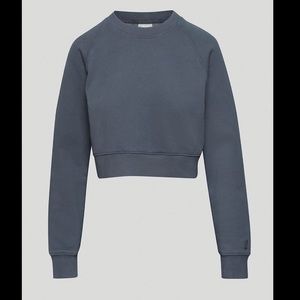 Aritzia TNA Women’s Cropped Crew Neck Sweatshirt Size XS